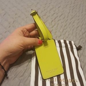 Authentic Henri Bendel Olive travel accessory